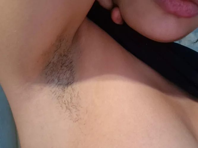 I'm a little sweaty, but would you like to lick them...?