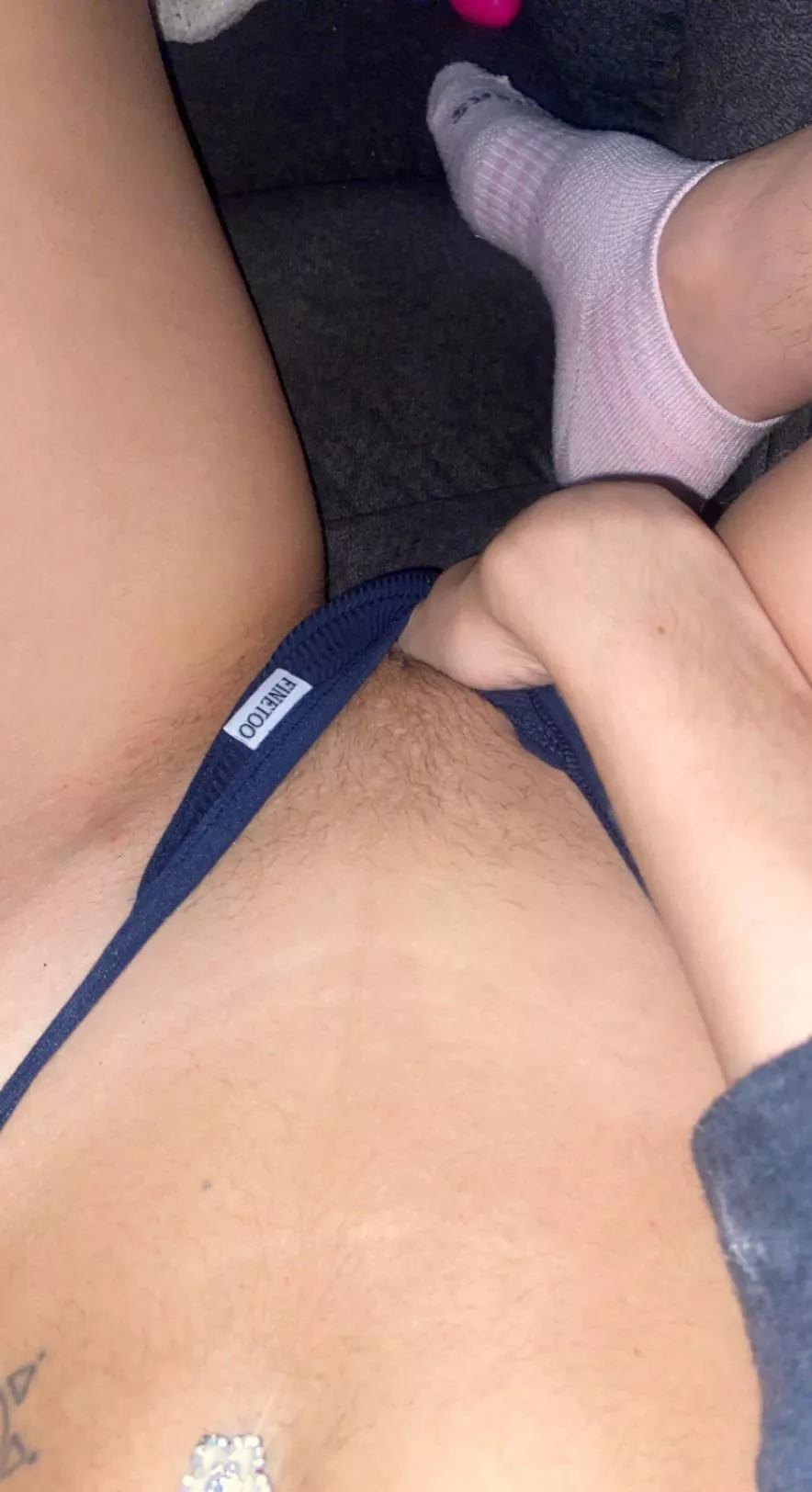 is a little hair down there okay? i'm new to this 🥺