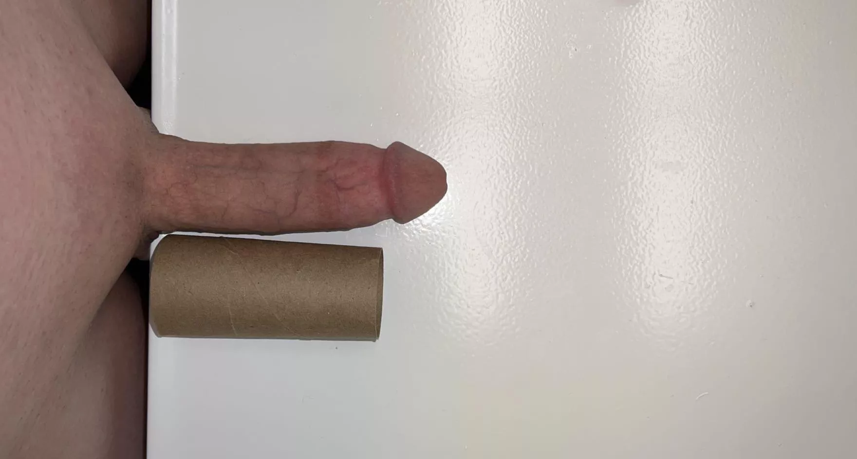 Is my 18 year old white boy dick bigger than your cock? 😈