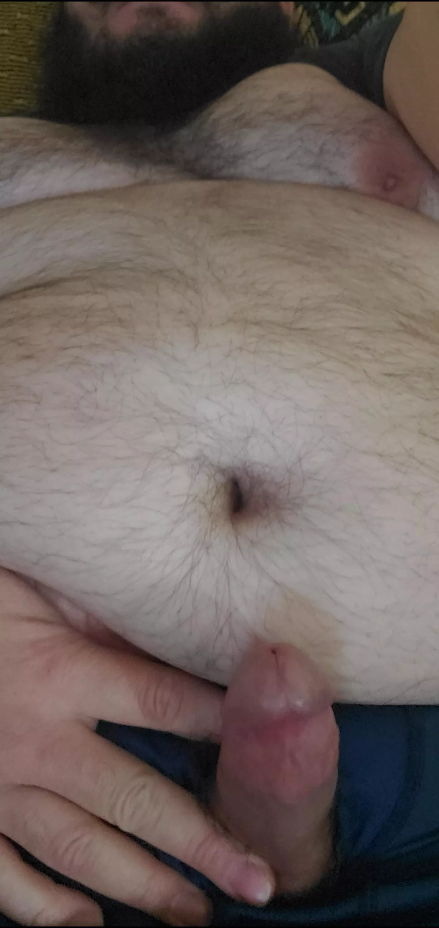 It's chilly night. who needs a cuddly teddy bear daddy to keep you warm?...and filled...😈😏