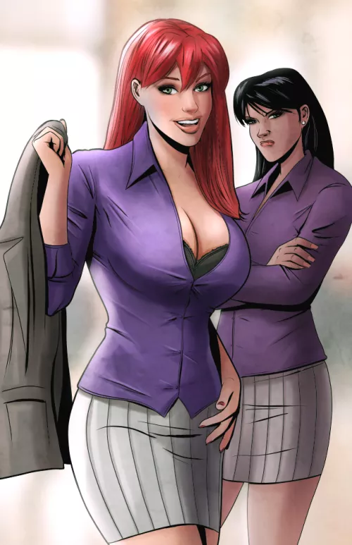 Lois Meets Mary Jane ( Ganworks) [DC/ Marvel]