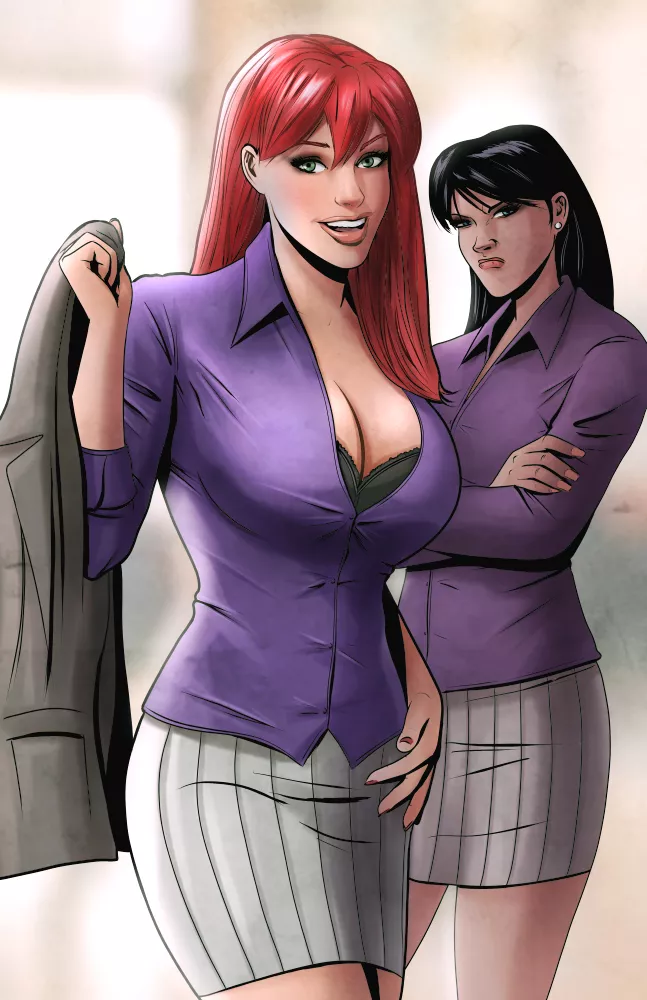 Lois Meets Mary Jane ( Ganworks) [DC/ Marvel]
