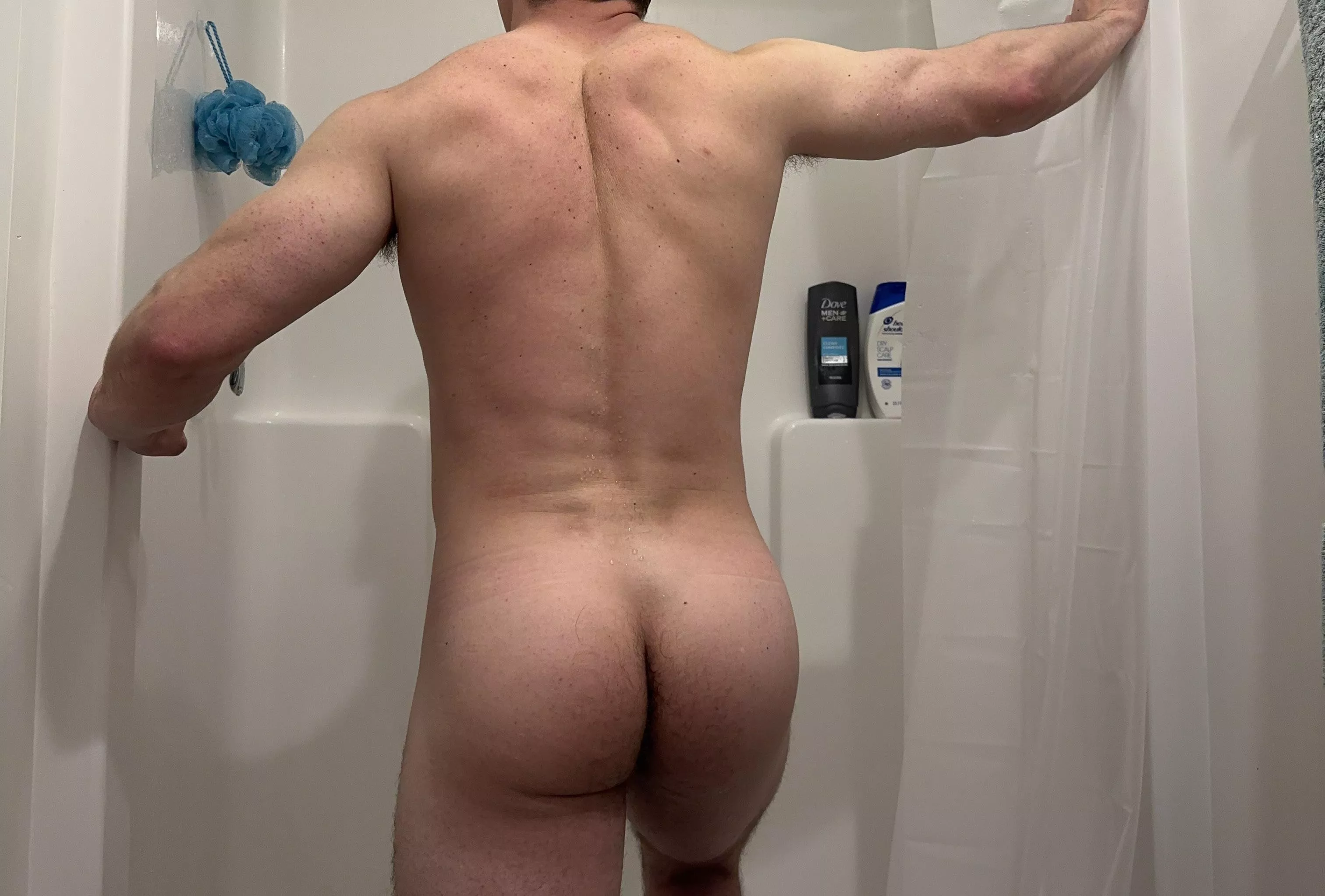 [M] The shower after a good workout is so relaxing