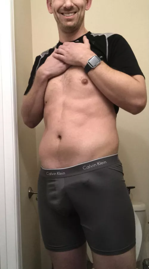 Making progress. Leaning down but the waistline is always the toughest!