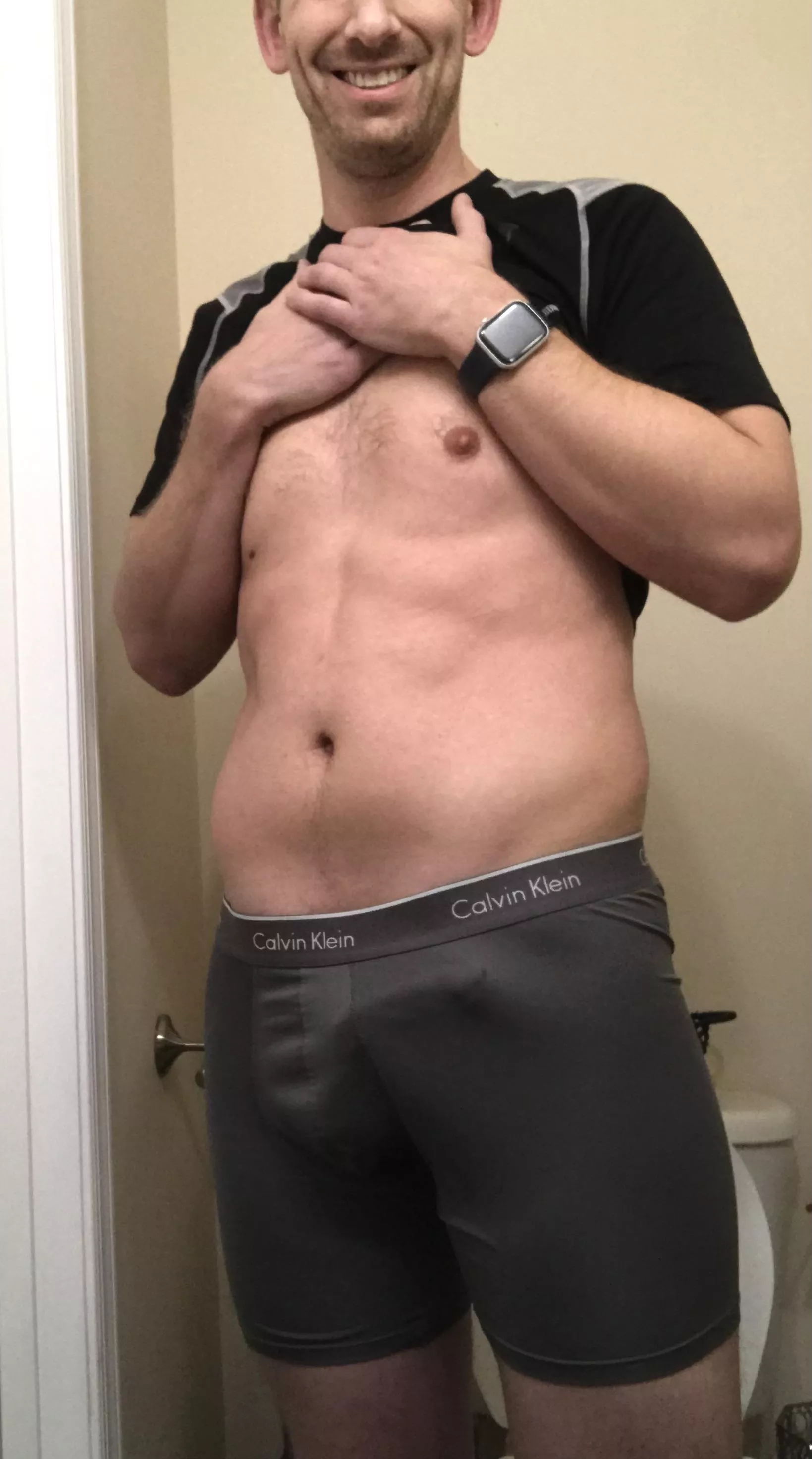 Making progress. Leaning down but the waistline is always the toughest!