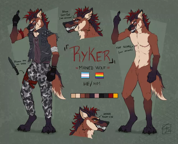 Meet Ryker, my new oc