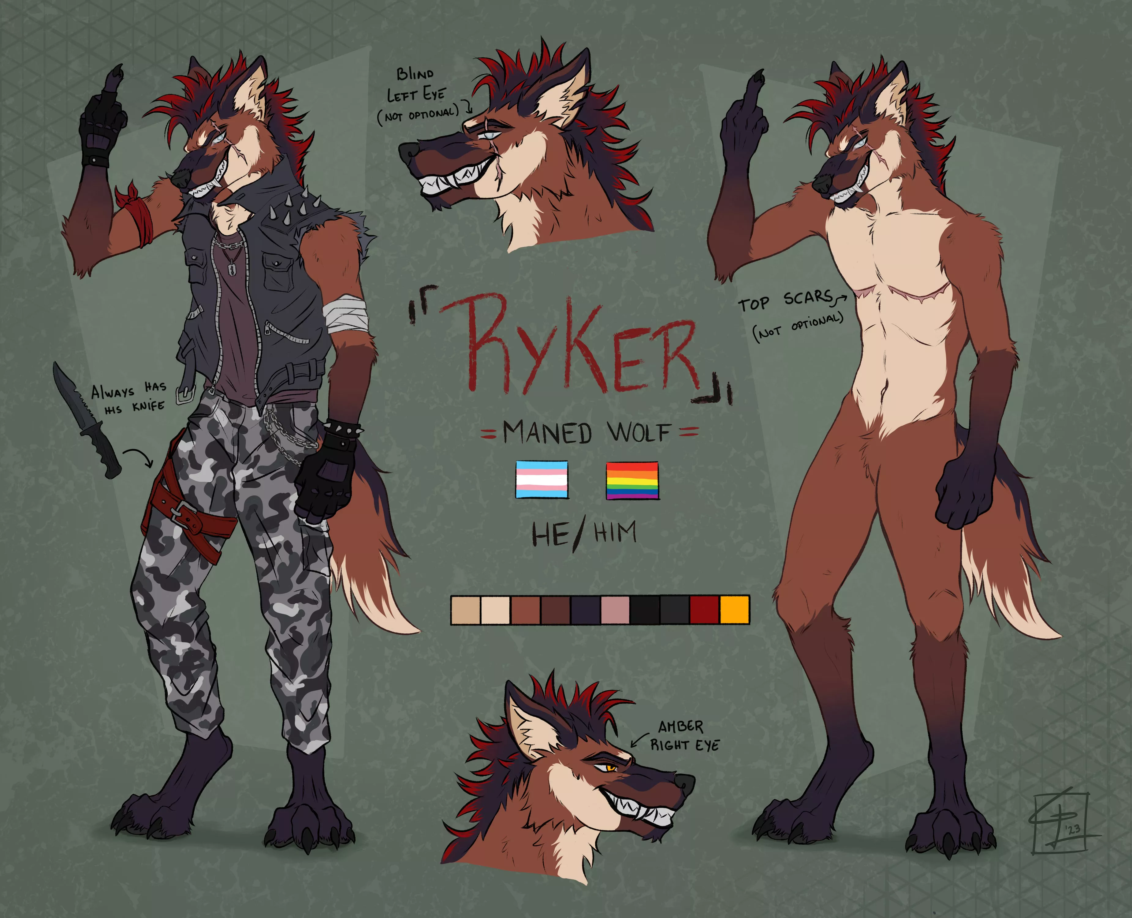 Meet Ryker, my new oc