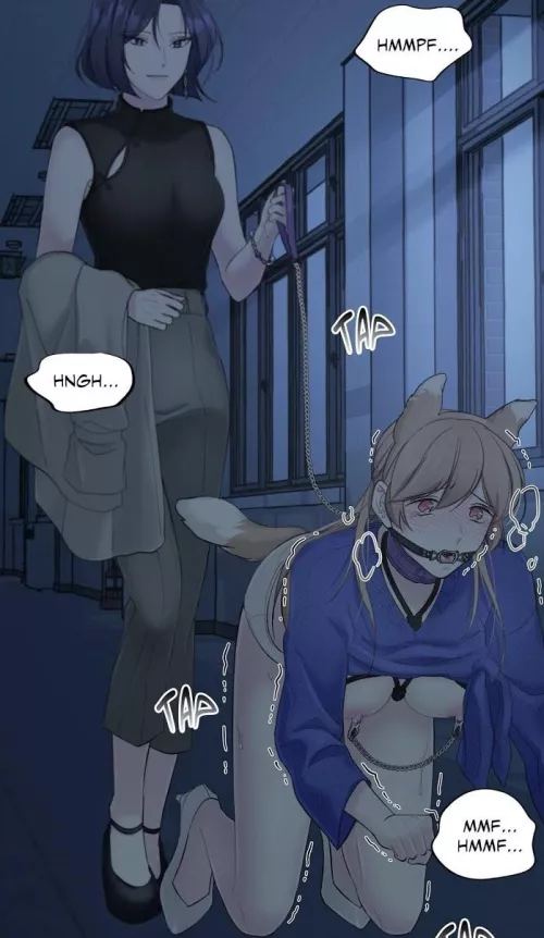 Mistress and her pet