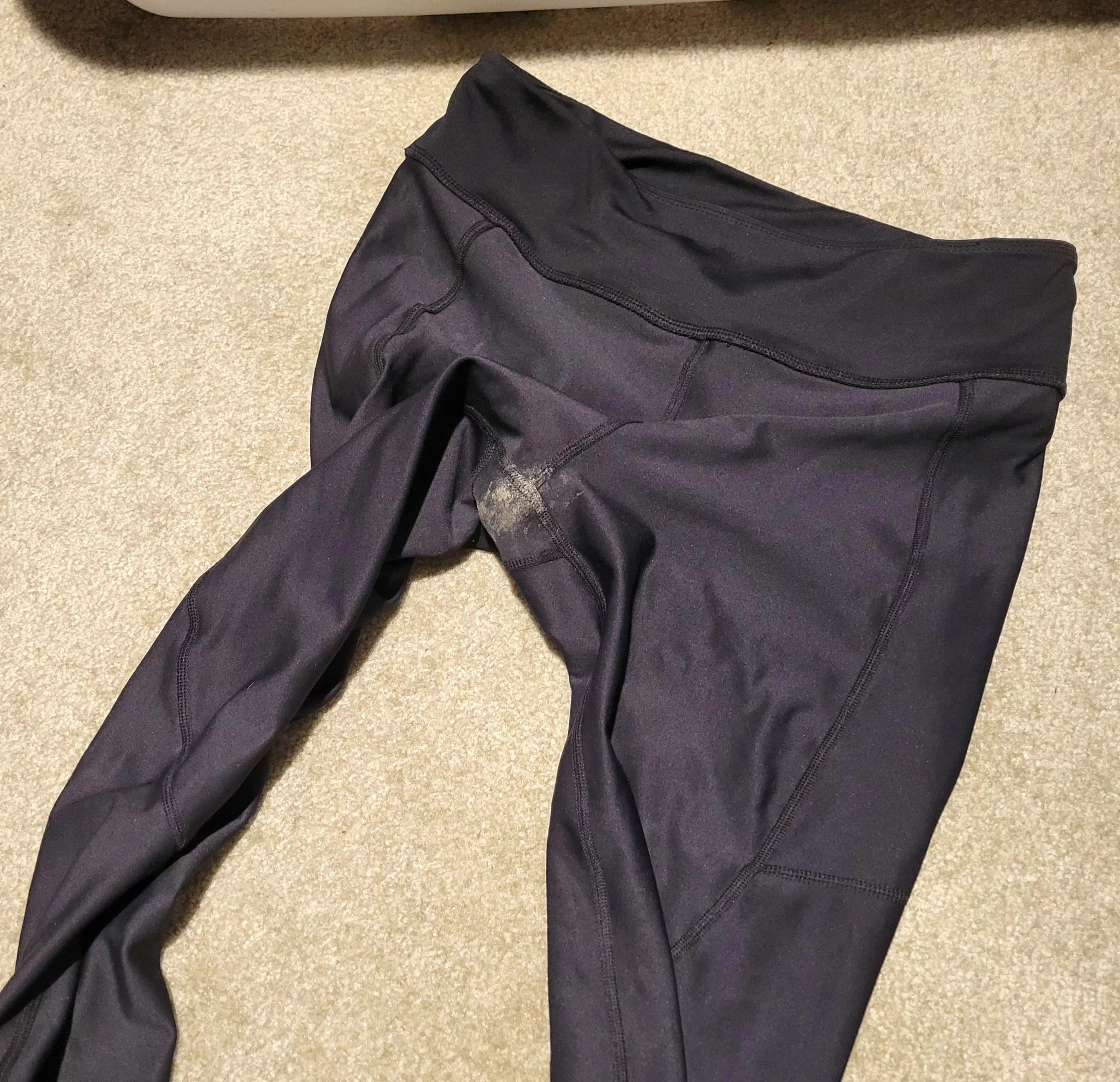 mommas leggings got a little creamy