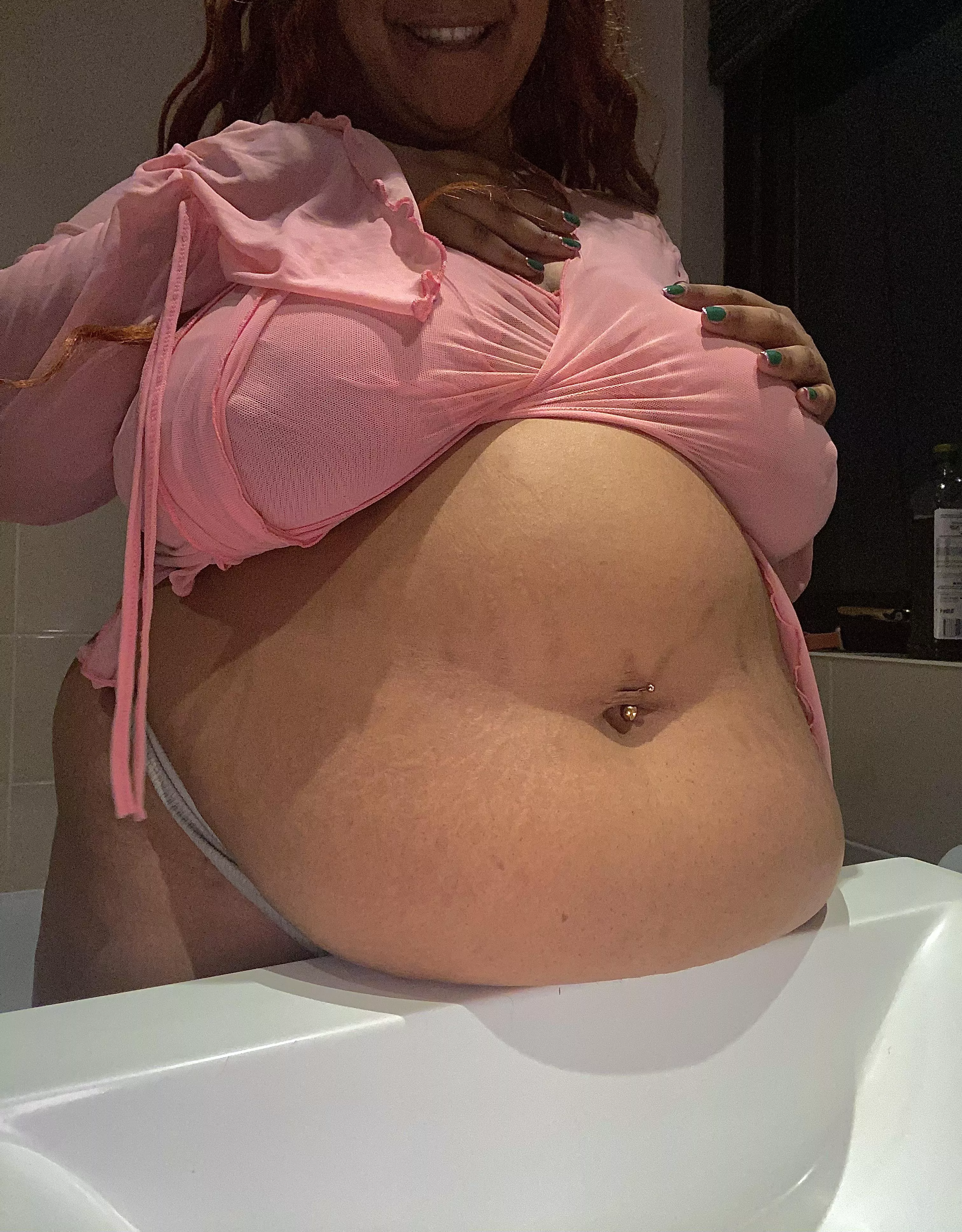 My stuffings are paying off 😍😍