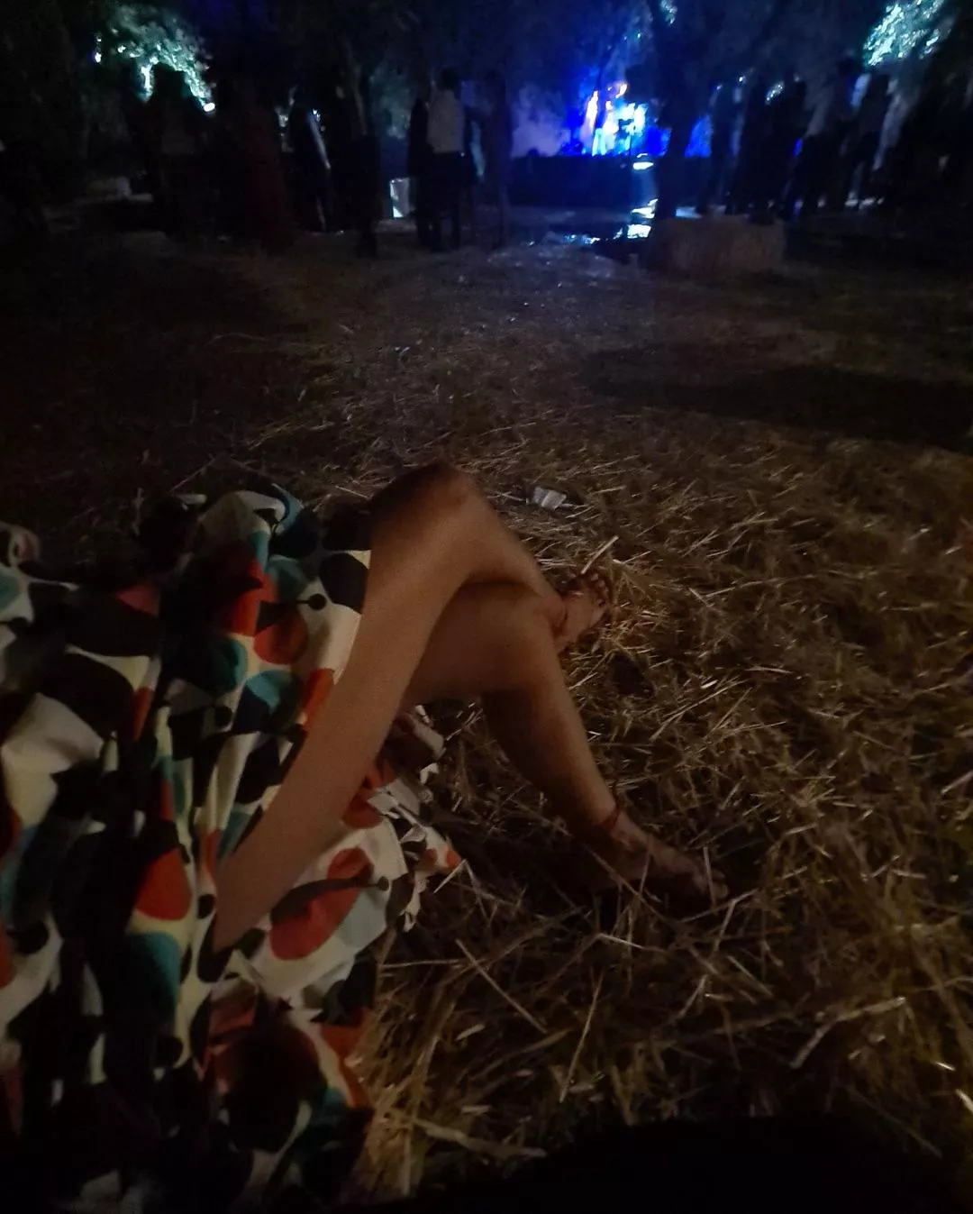 my wife at a party this last summer.