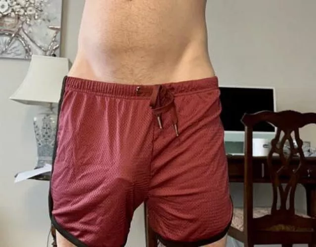 Nobody noticed at the gym. Right?