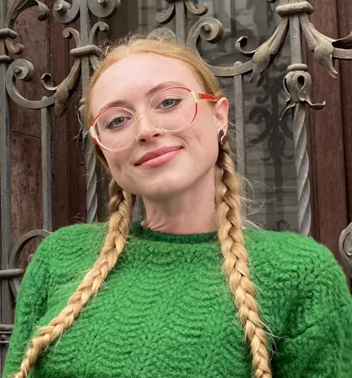 Outstanding in her field