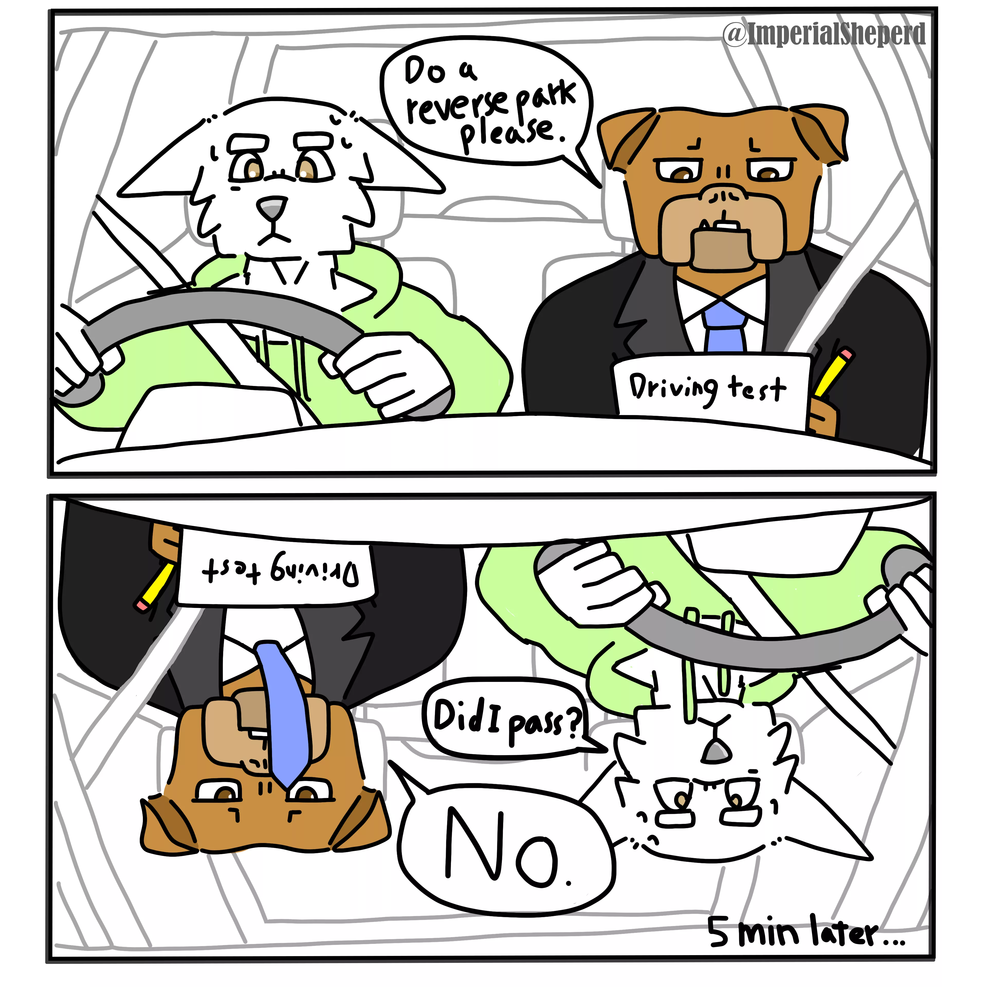 Reverse parking - @ImperialSheperd