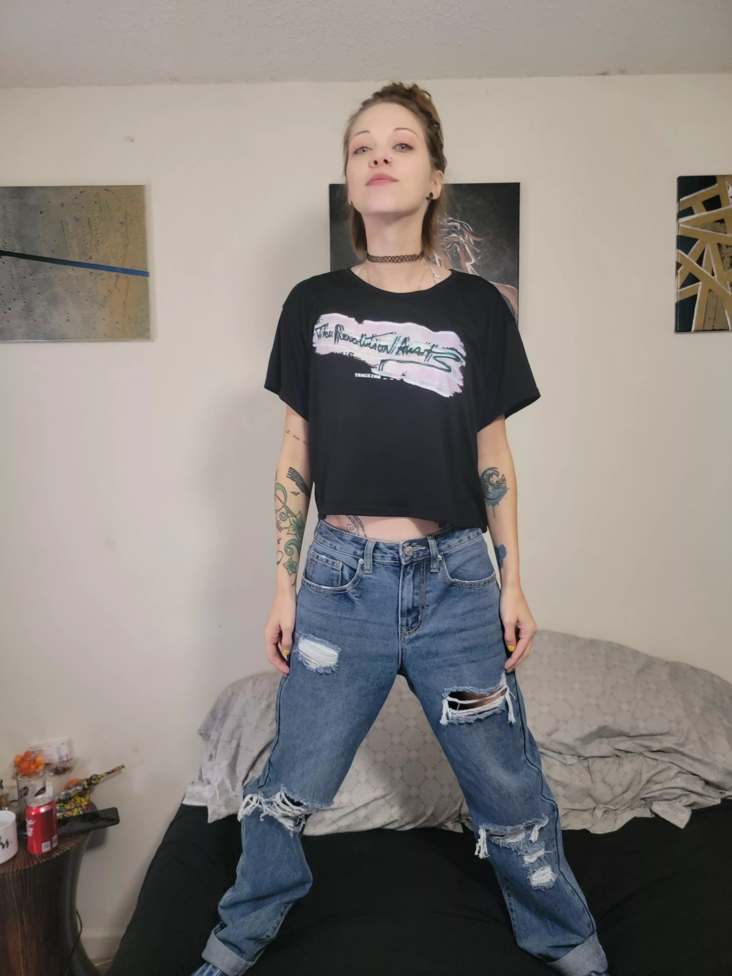 Sometimes I dress like a tomboy..