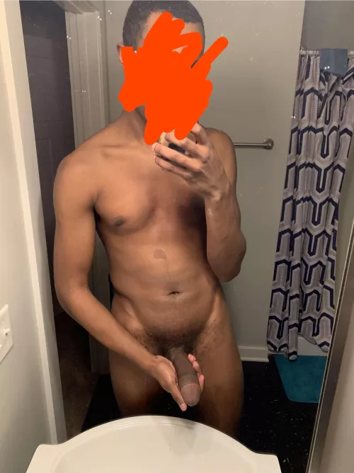 Stroking it before work