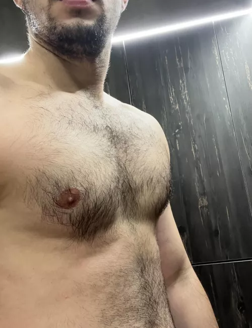 Sweating in the gym for your enjoyment