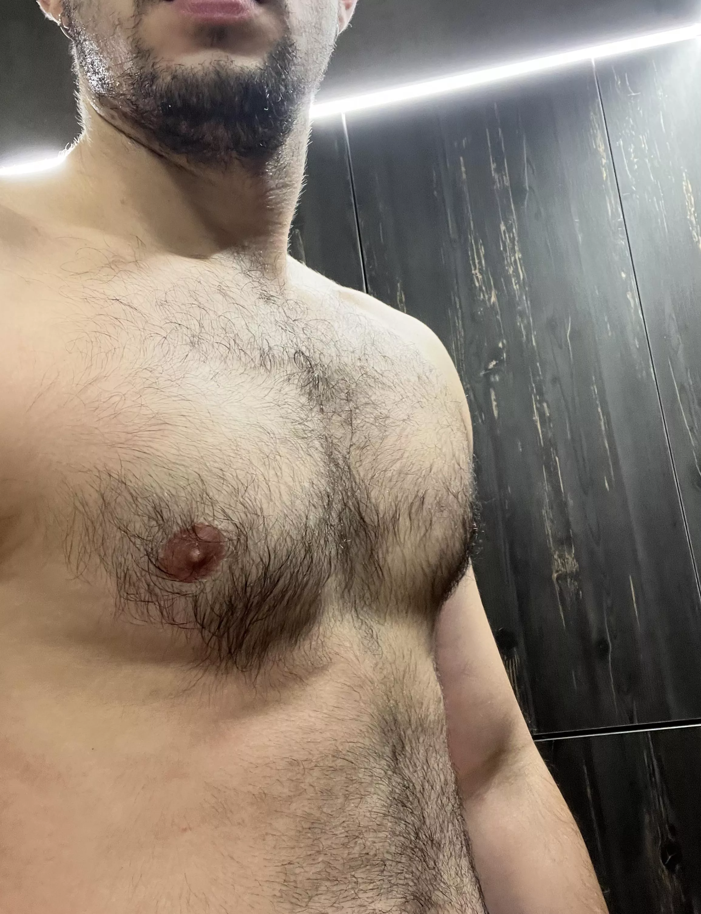 Sweating in the gym for your enjoyment
