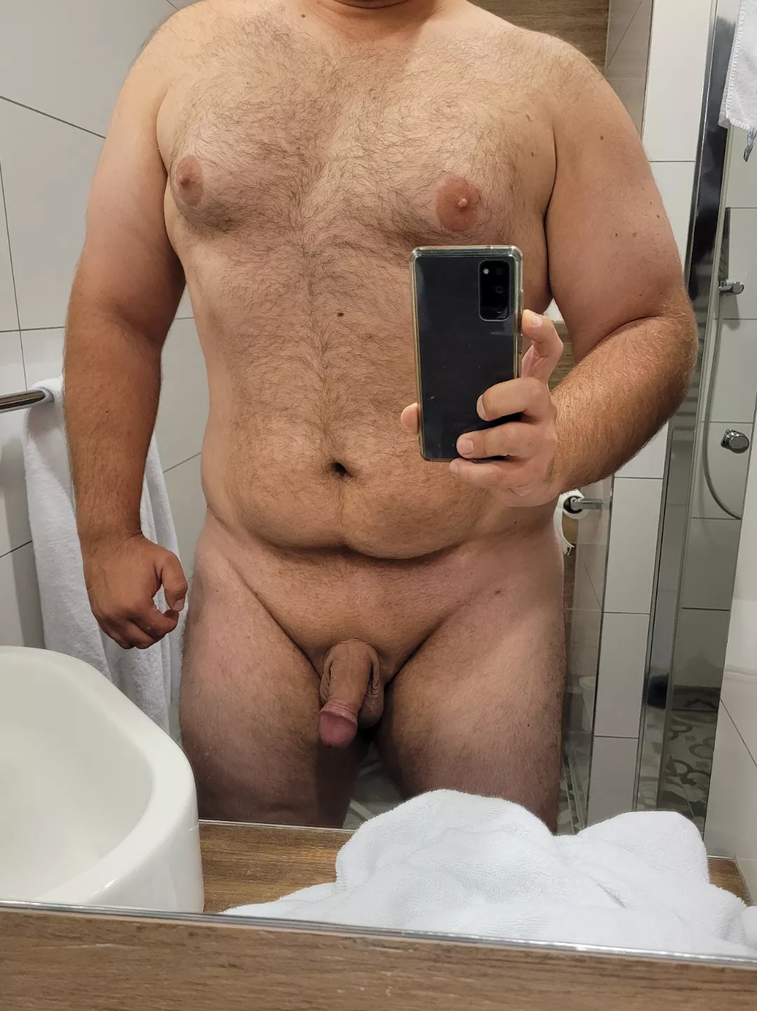 To my eyes, I'm a fat, ugly guy with a small penis. what would you say? (m 34)