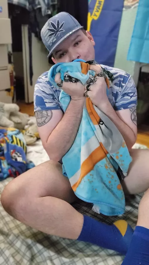 Today is just about being a Lil Blue :3