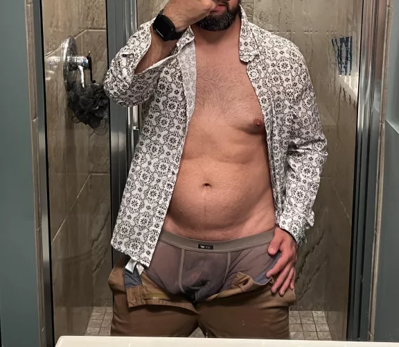 Tonight’s date night outfit.