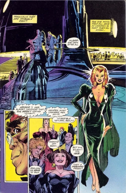 Valeria's Dress [Valeria, The She-Bat (1995) #1]
