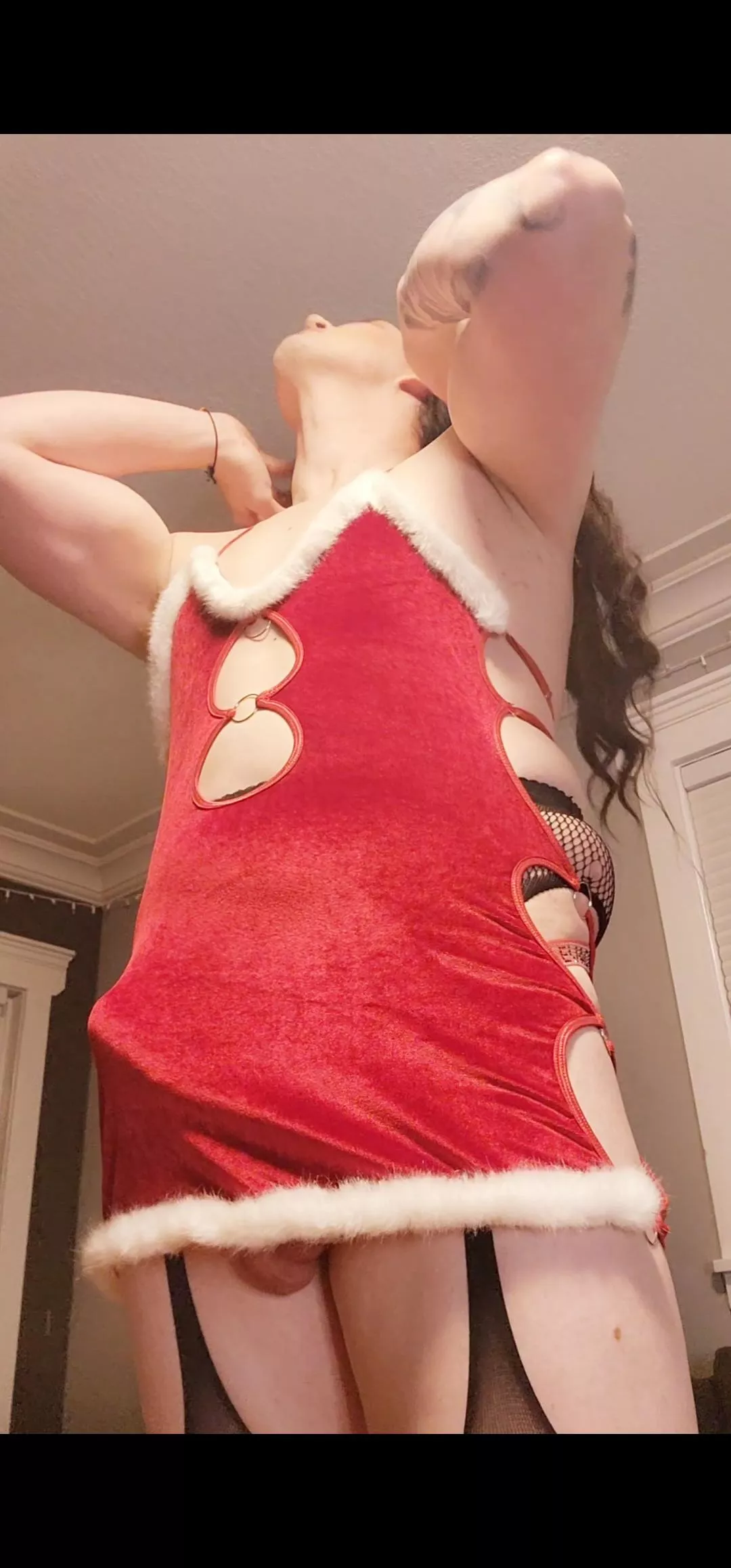 Want to see under my skirt?