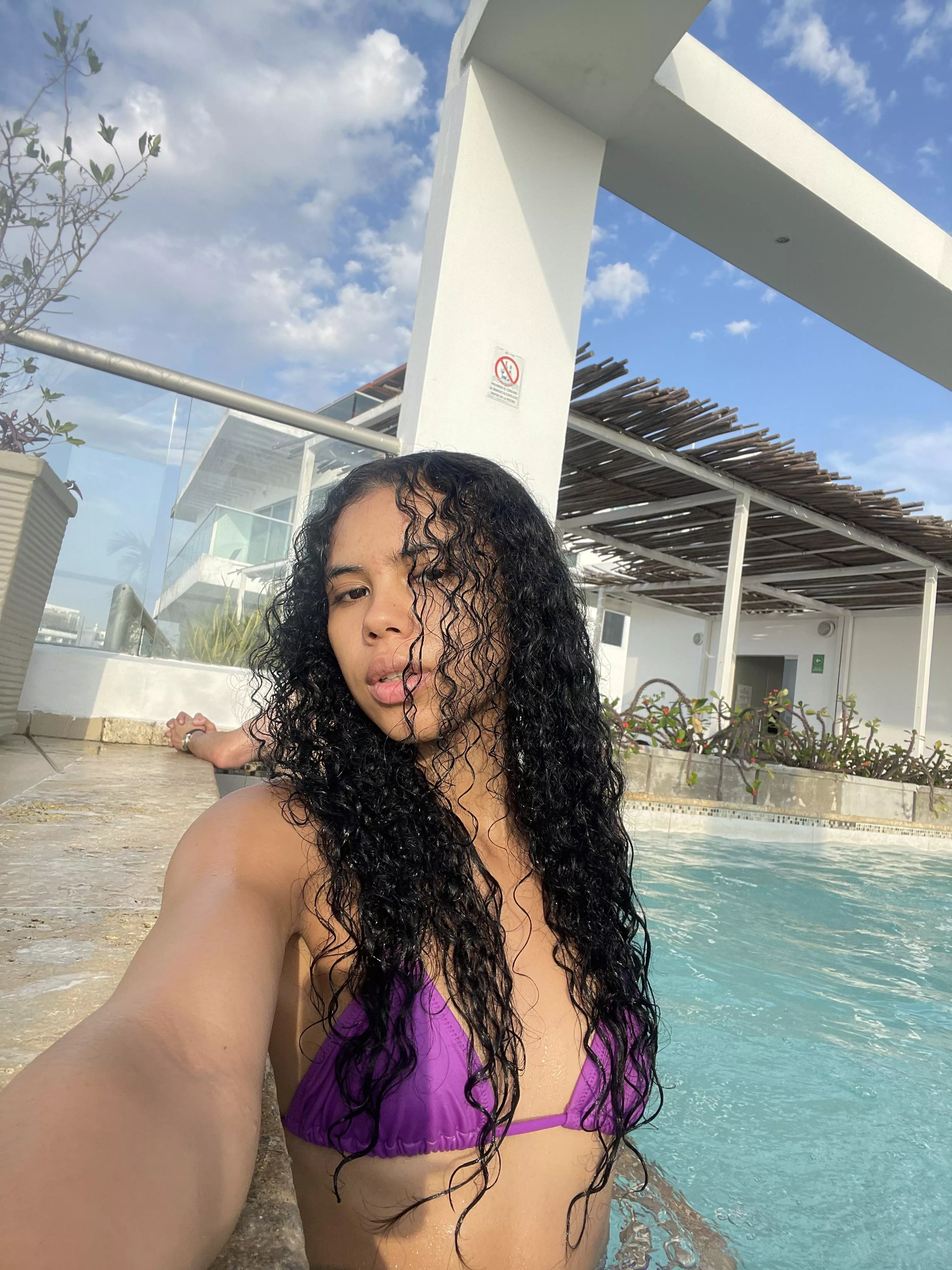 wet Curl wet Girl 💦