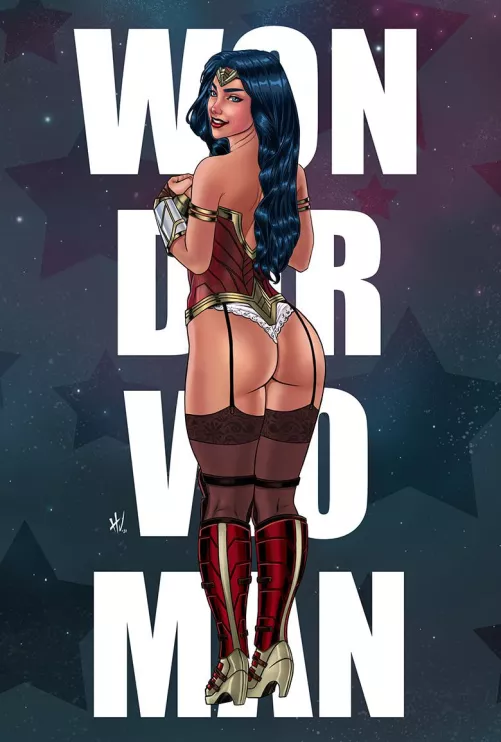 Wonder Woman Likes To Show Off (Hvond) [DC]