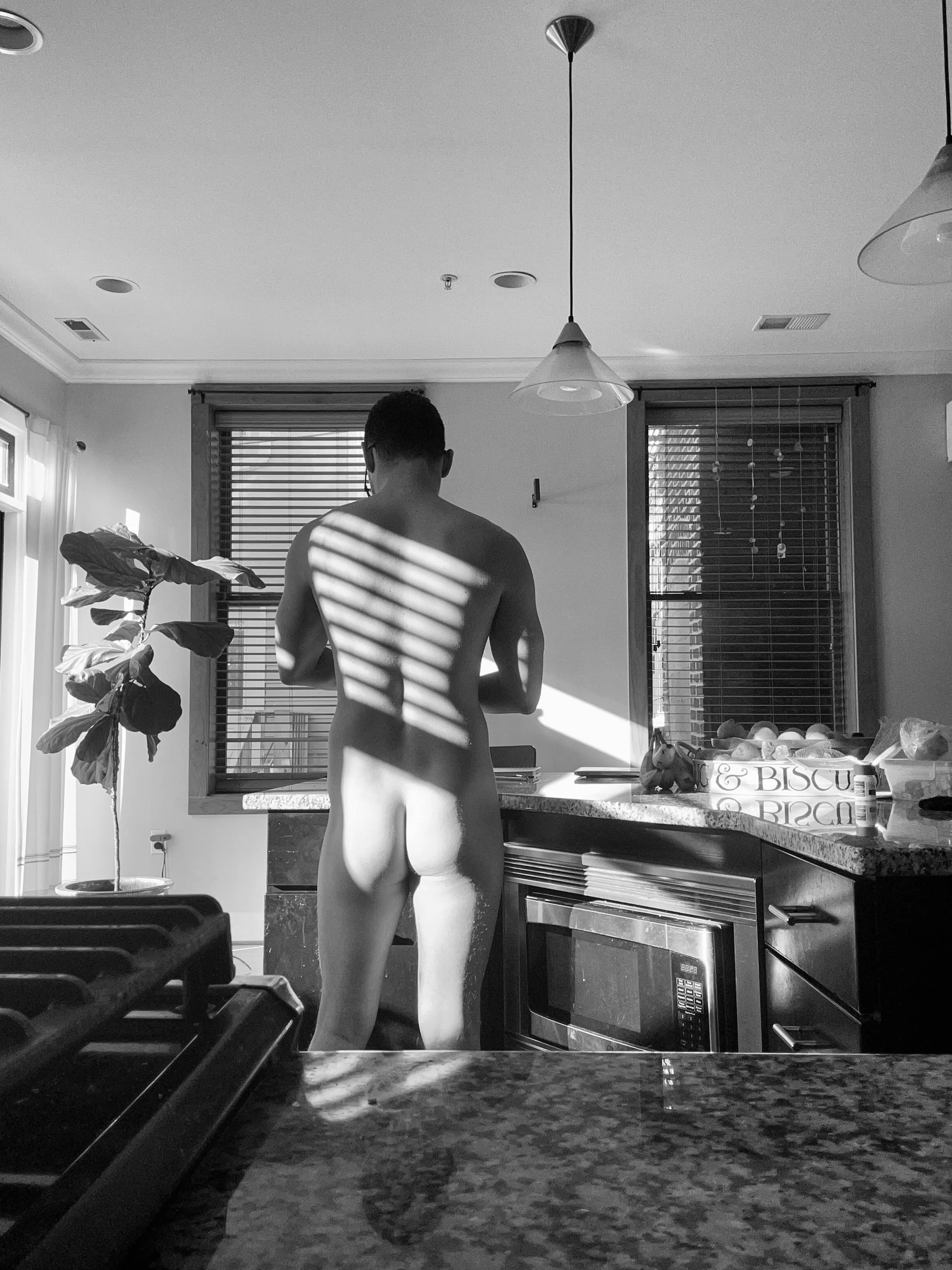 You ever cook naked?