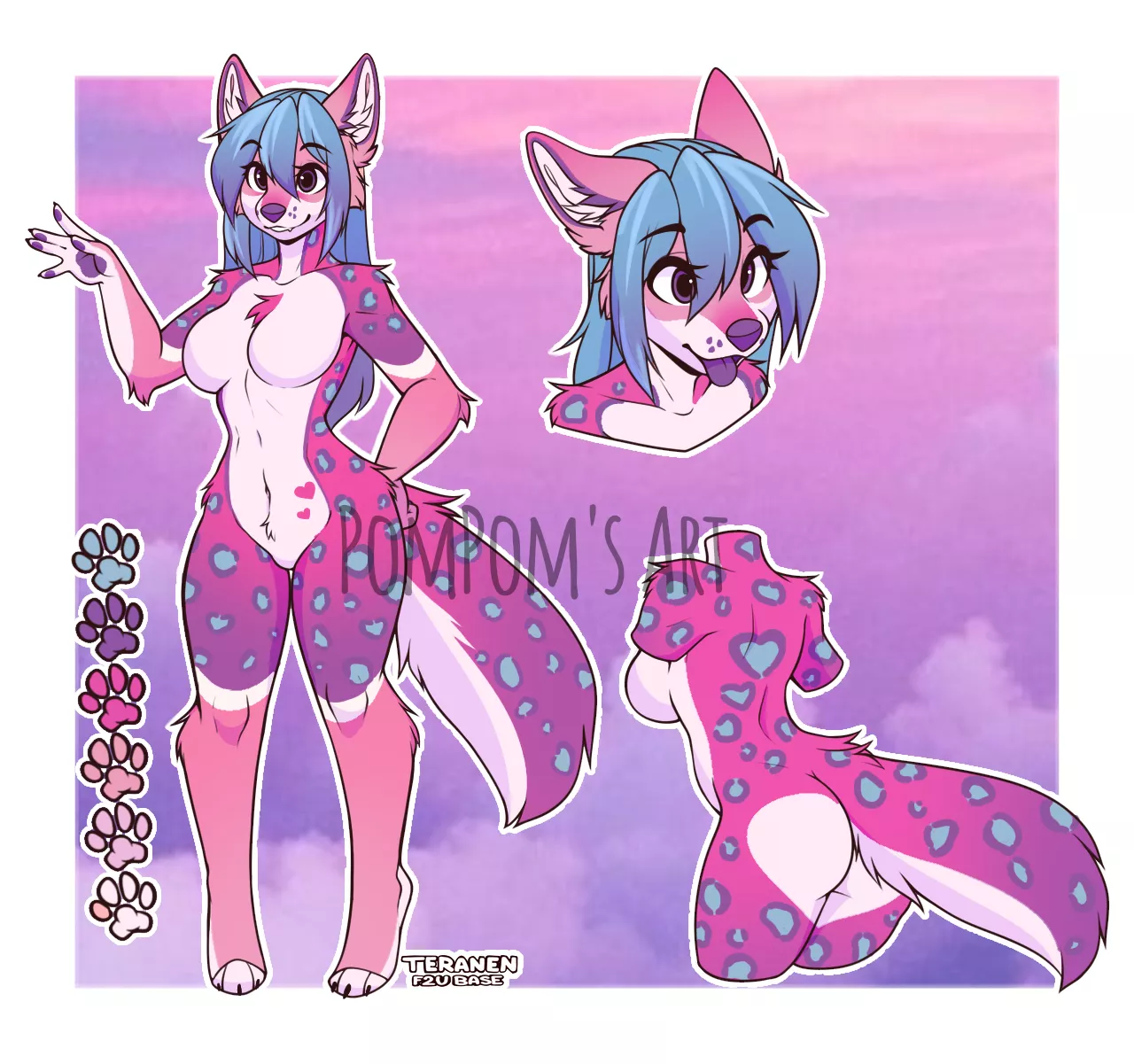 🍭🍬Adopt / Neon wolf