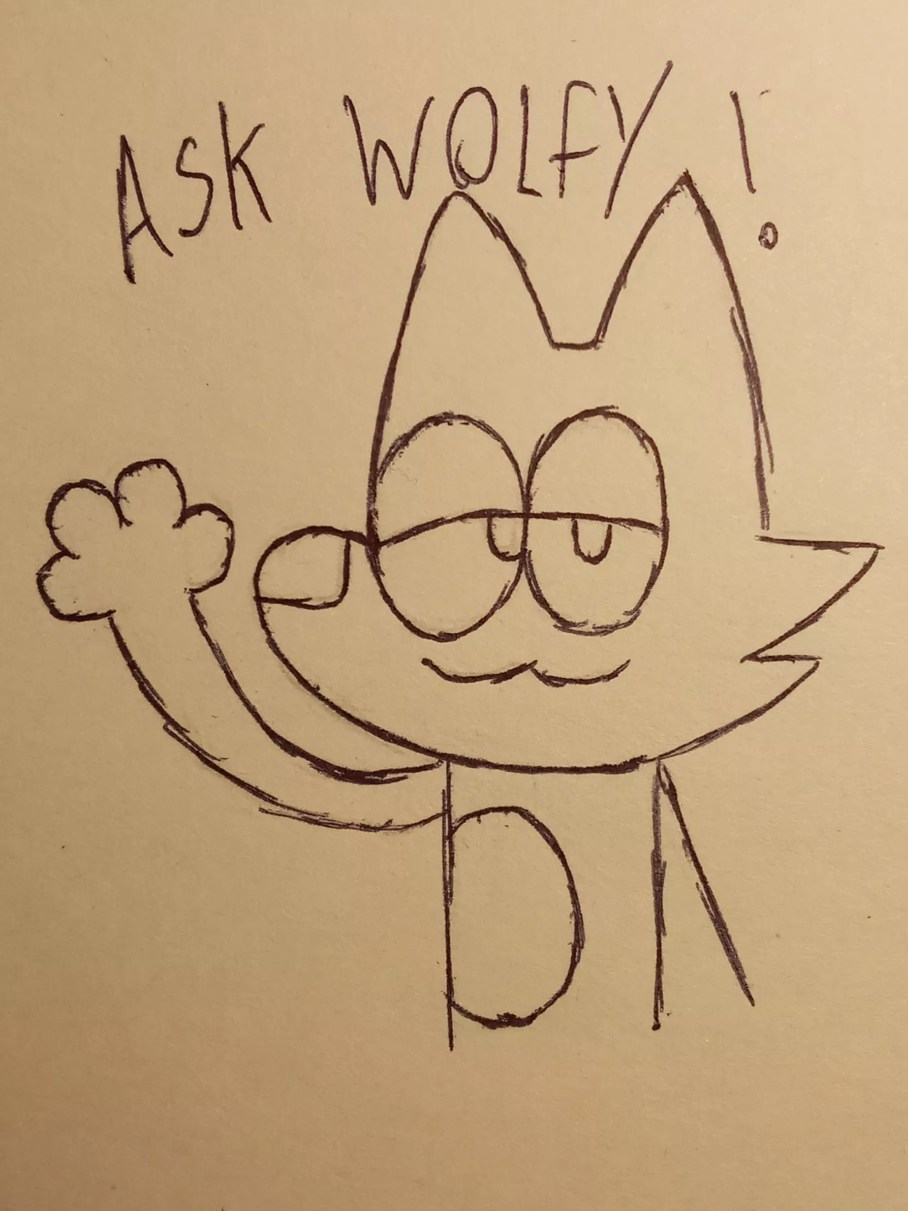 ask wolfy anything! he'll answer your questions :)))
