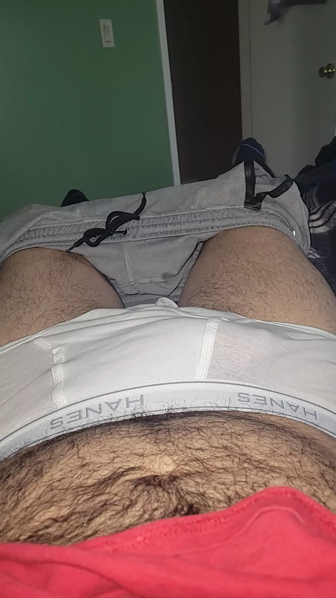 been wearing my new hanes all week