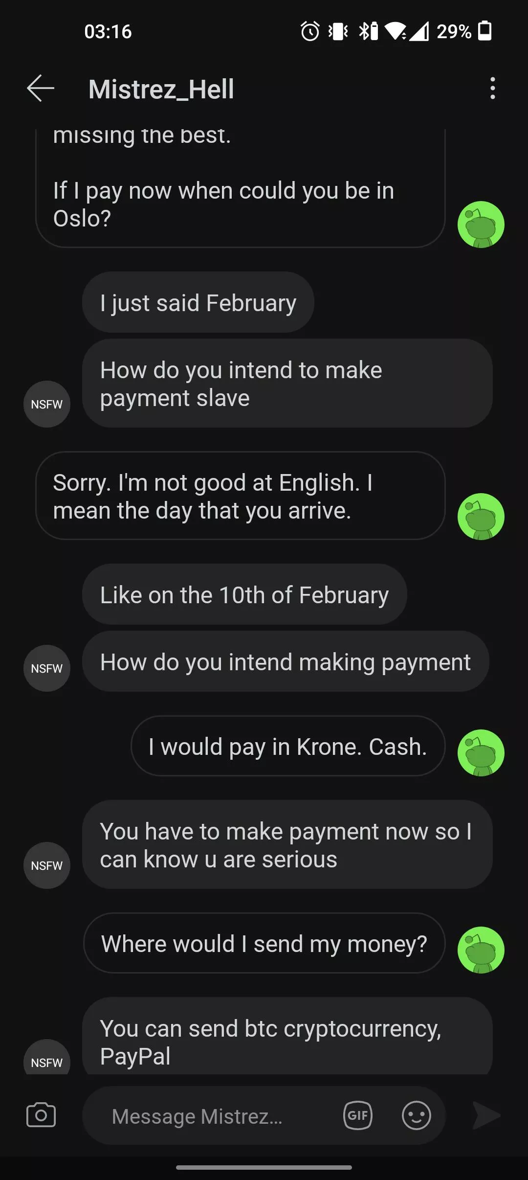 Beware this scam artist