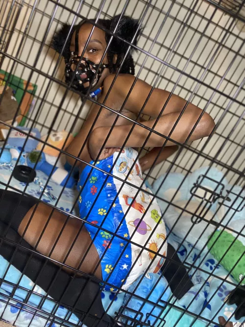 Big diapers makes me to happy I can’t wait to fill this one up more!!!🐾🐶