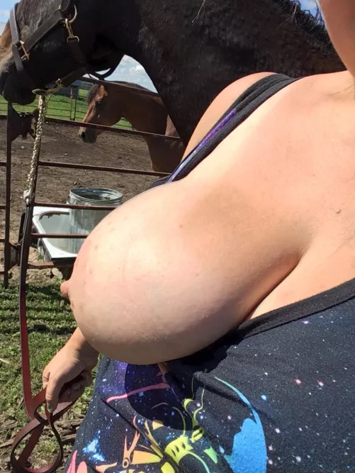 couldn't wait to show off