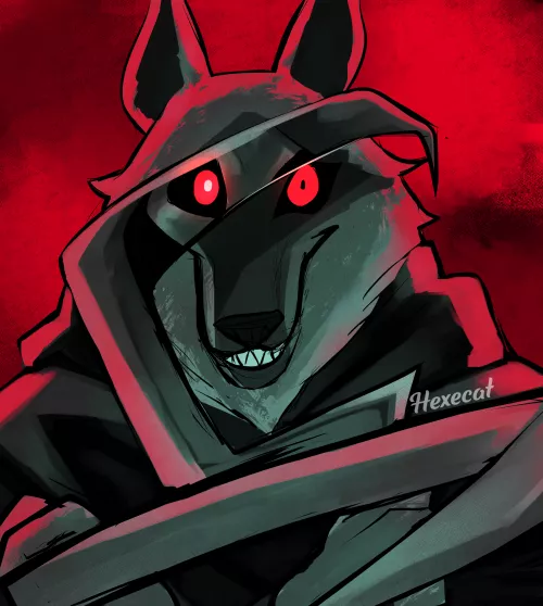 Death from Puss in Boots, Art by me (Hexecat)