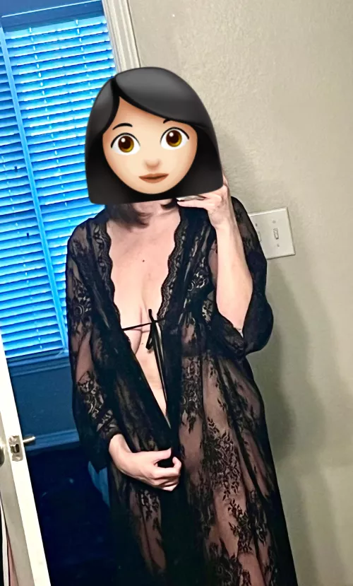 Definitely burning her other robe now