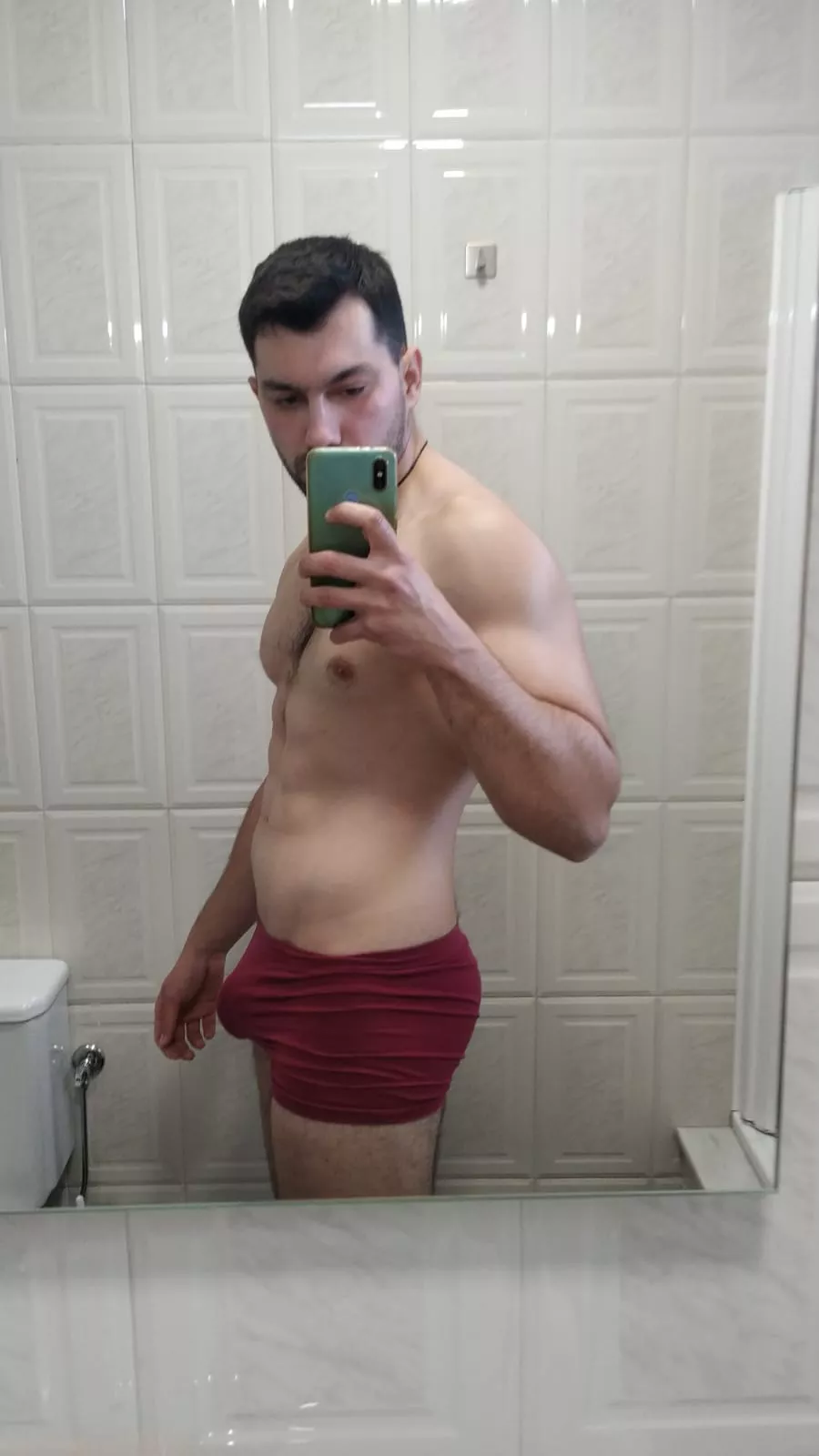 Do you like what you can intuit underneath my underwear? 🔥