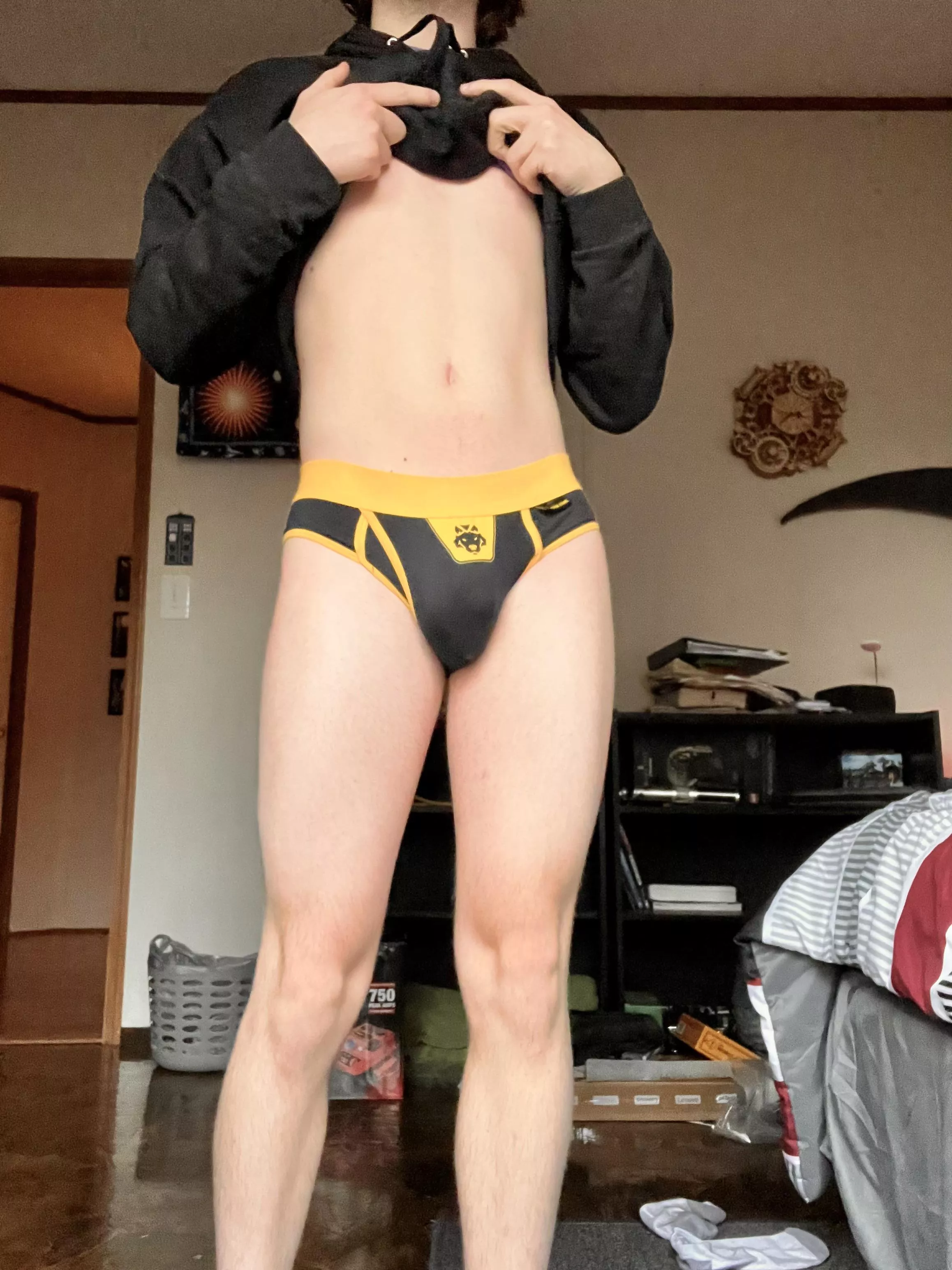 Doing a little teasing