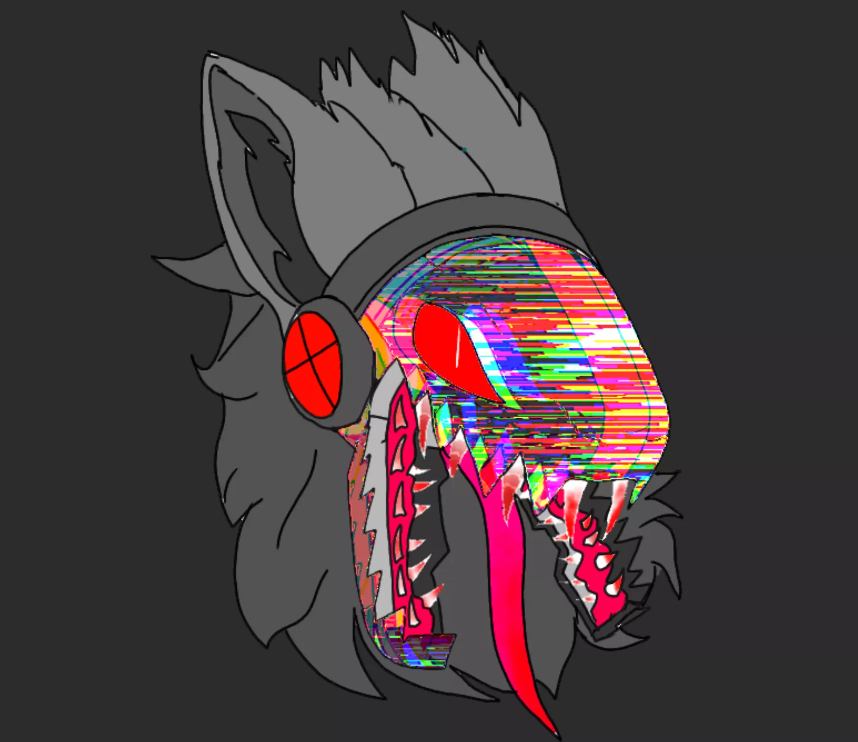 Failed experument 107 (art by me)