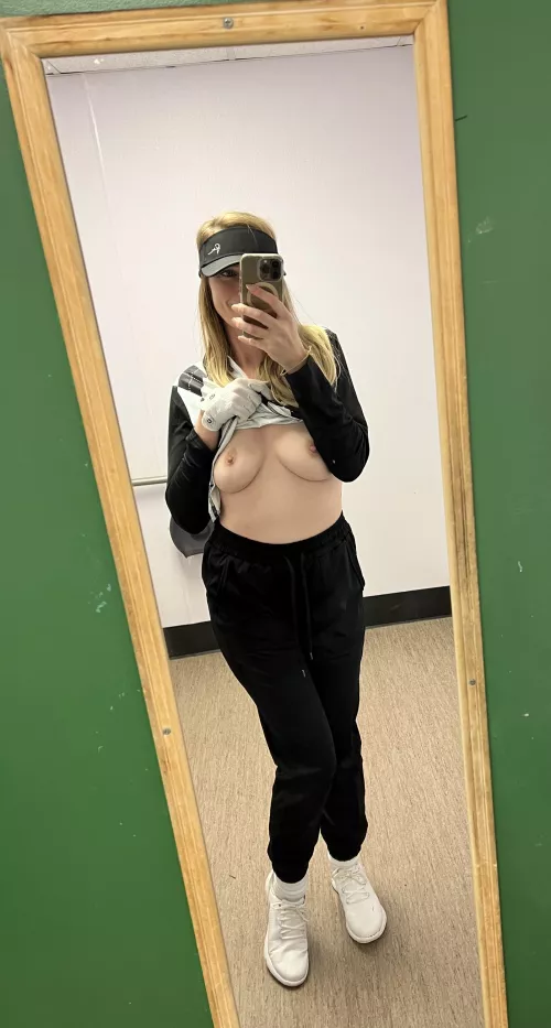 Finally got on to the golf course after weeks of rain 😁