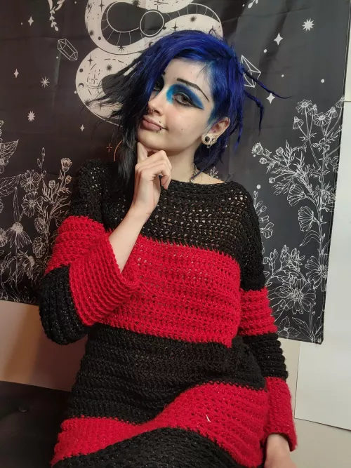 🖤finally redyed my hair💙