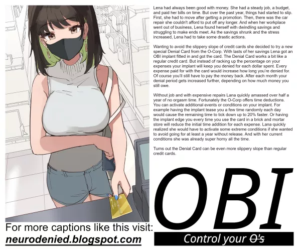 Financial problems [orgasm denial]