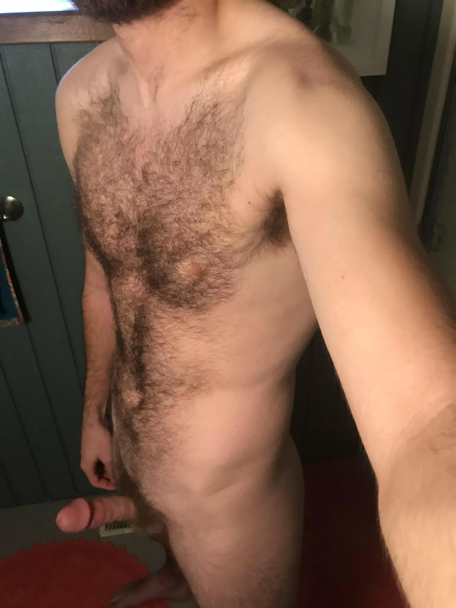 First post here. Hope you like my hairy chest