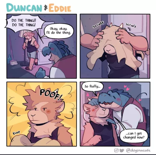 fluffy [@doginacafe]