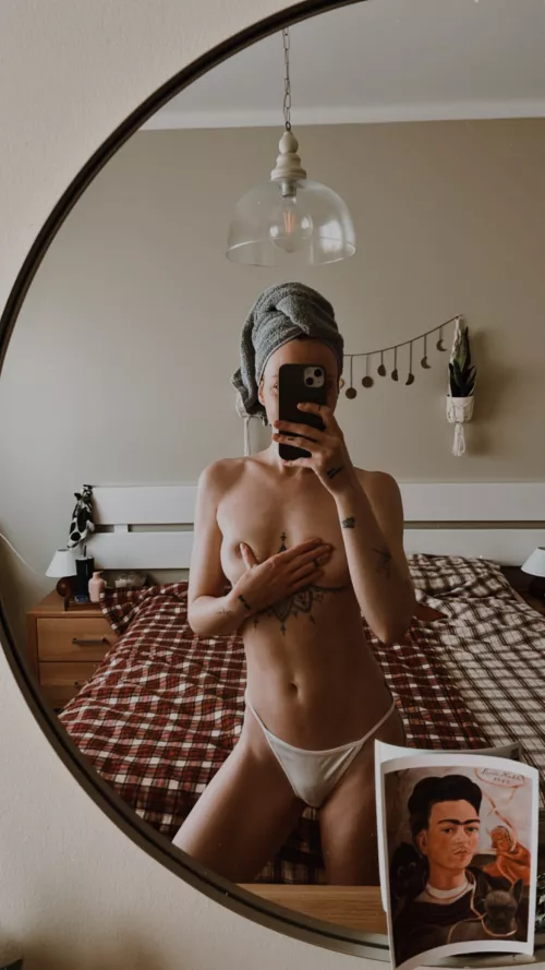 Fresh out the shower