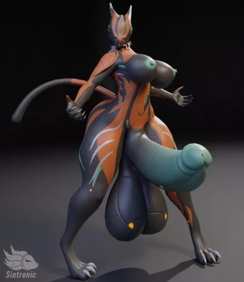 [Futa Valkyr] Showing Herself Off (SintronicNSFW)