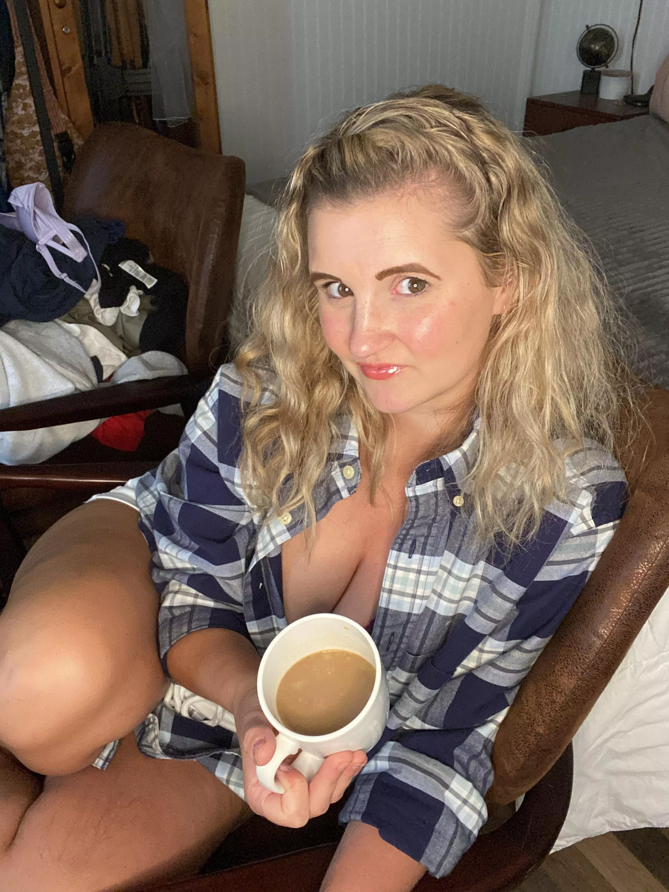 Good morning! Now, help this mama with laundry please