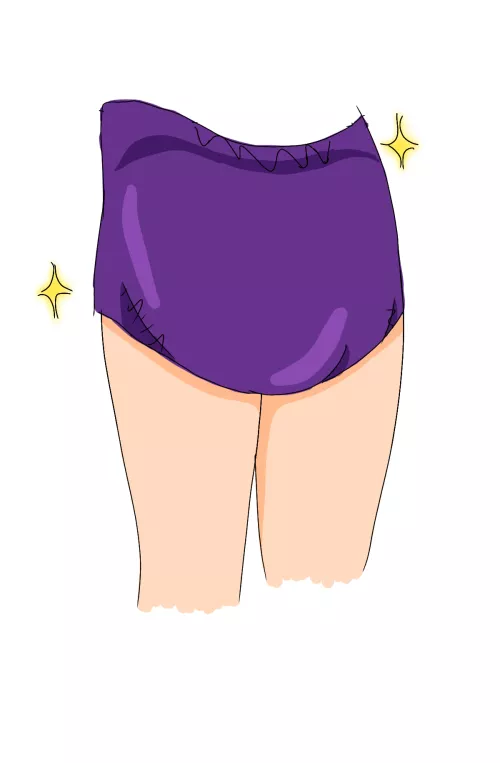 Got back into ABDL after a year long break, and drew a self portrait! Please go easy on me, I haven't actually drawn anything in years 👉👈